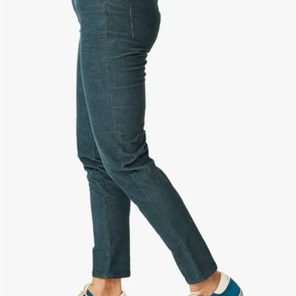 Carve Designs Sz 6 Skylar Corduroy Teal Pants - Picture 3 of 11